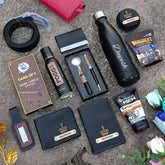 Personalized Men's Black Hamper